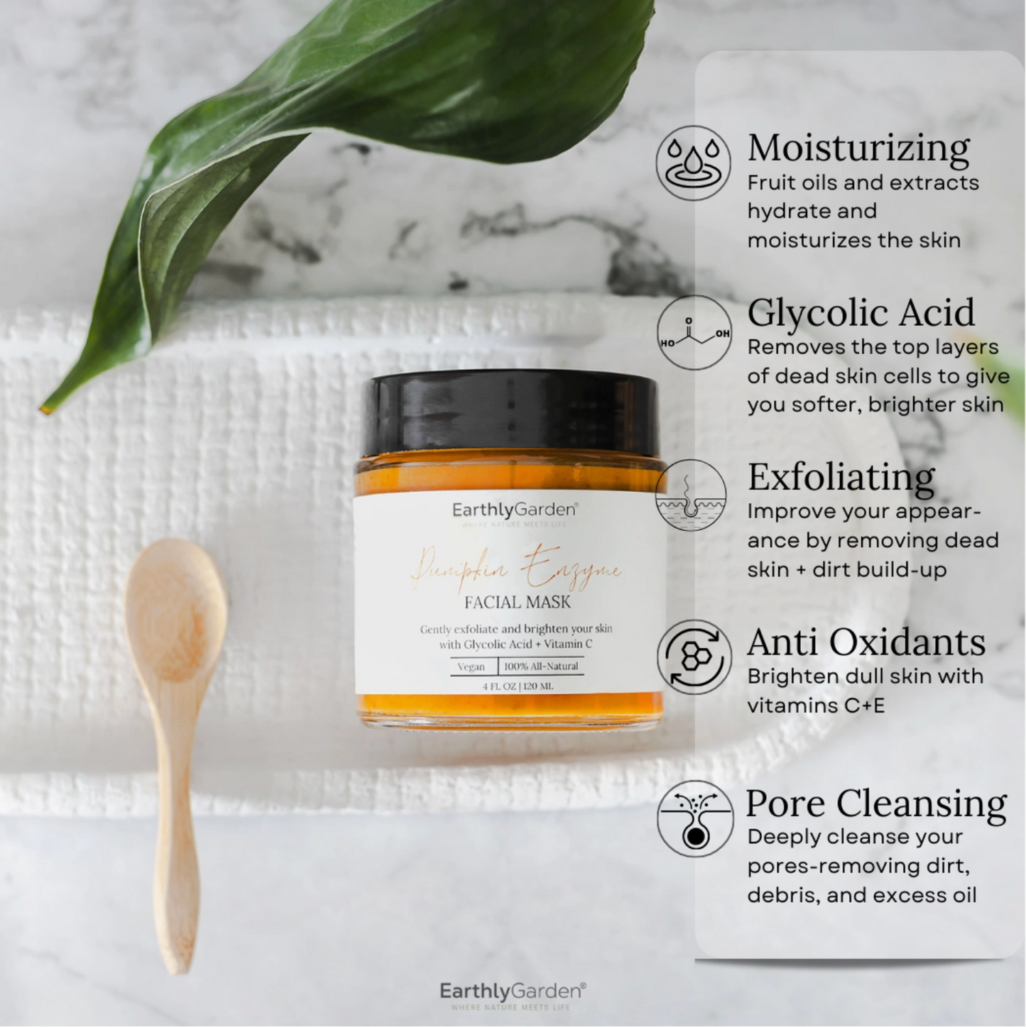 Pumpkin Enzyme Facial Mask, Vegan